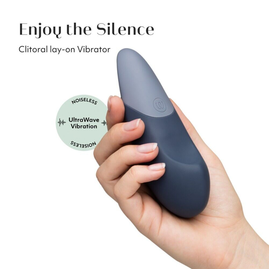 Мінівібратор Womanizer Vibe Dark Blue, 3 авторежими + 10 рівнів інтенсивності фото 5