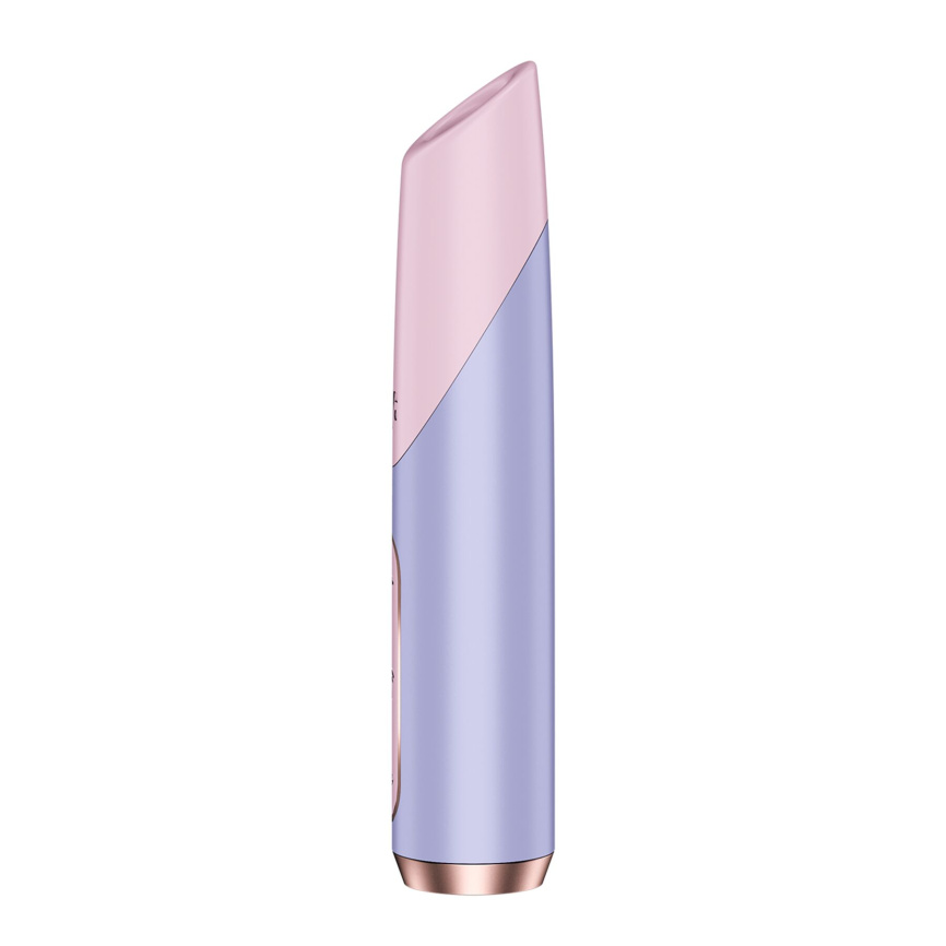 Вакуумний стимулятор Satisfyer Bold Kiss Violet, магнітна технологія 3D Air Pulse, 30 режимів роботи фото 2