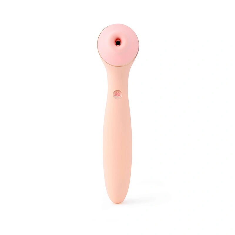 Вакуумный стимулятор с вибратором KISSTOY Polly Max Pink фото 1