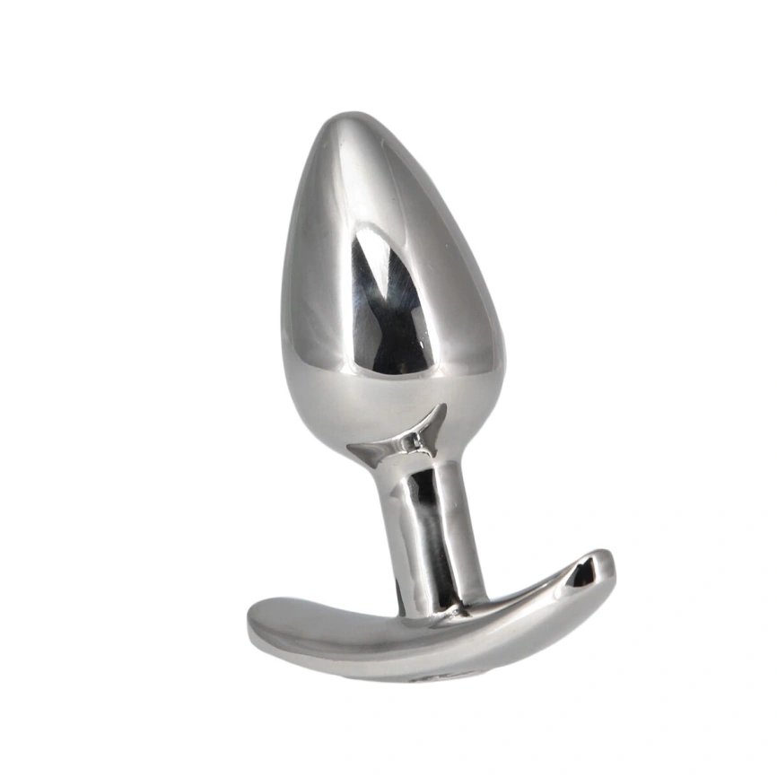 Анальная пробка Pillow Talk Sneaky Luxurious Stainless Steel Anal Plug с кристаллом Swarovski фото 1