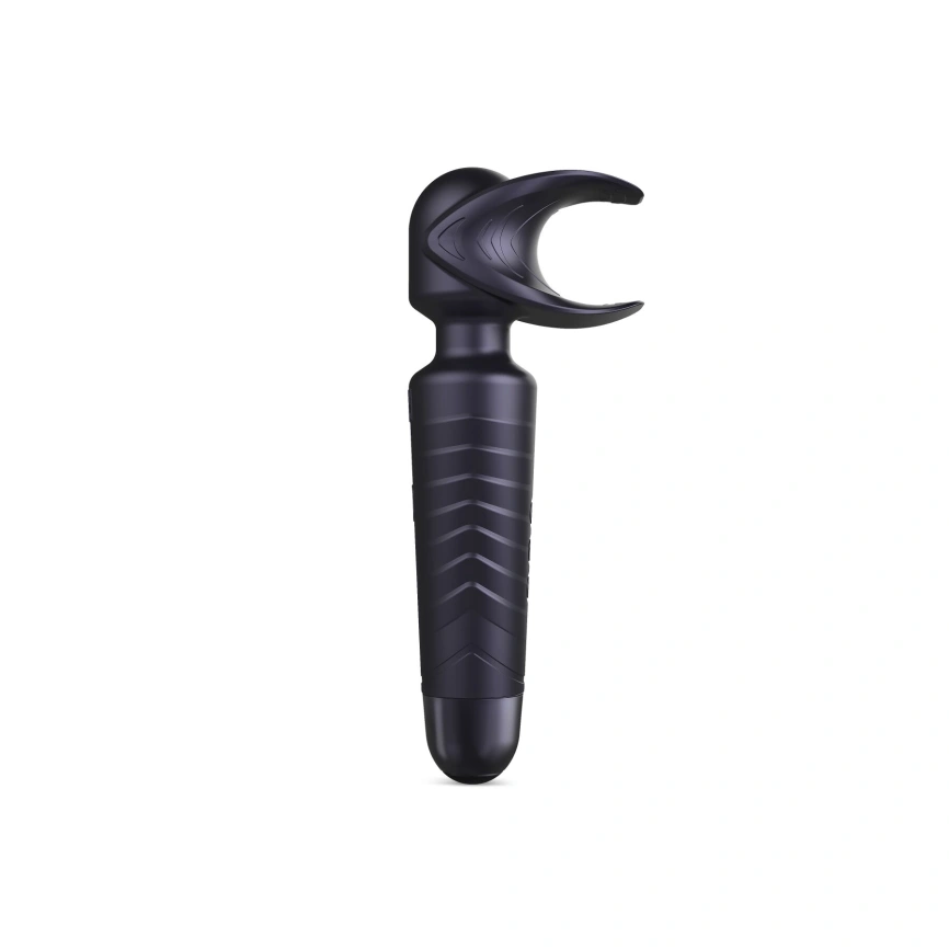 Мастурбатор-вибромассажер Manwan MAN.WAND EVO Black Plum, отлично для пар, виброминет фото 1
