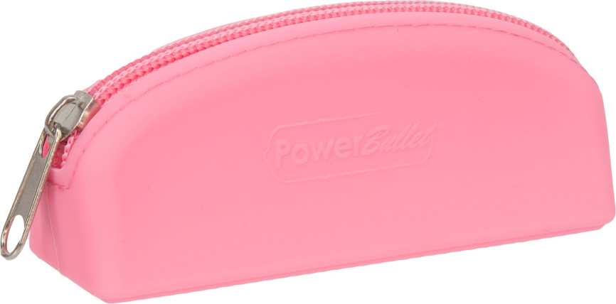 Сумка для зберігання секс-іграшок PowerBullet - Silicone Storage Zippered Bag Pink фото 1