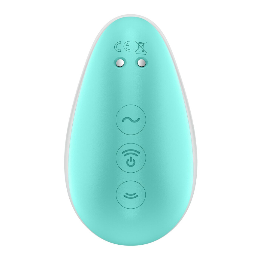 Вакуумний стимулятор з вібрацією Satisfyer Pixie Dust Mint/Pink фото 5