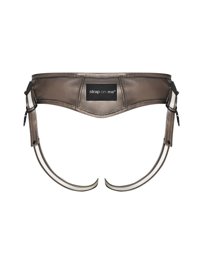 Трусики для страпону Strap-On-Me Leatherette Harness DESIROUS фото 4