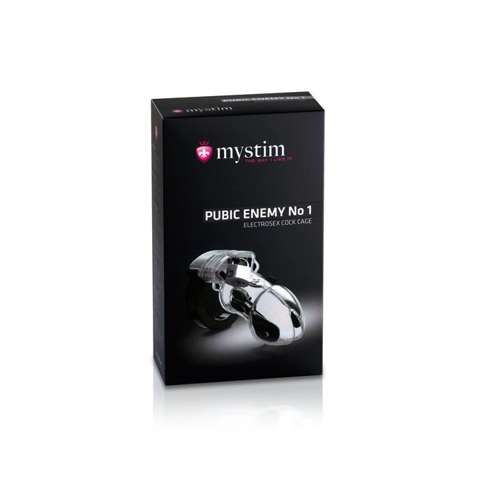 Клетка для члена с электростимуляцией Mystim Pubic Enemy No 1 - Original фото 8
