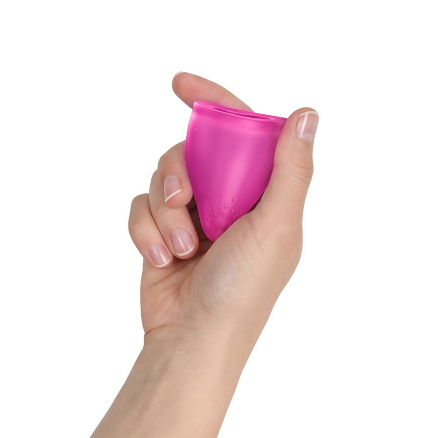 Менструальна чаша Fun Factory FUN CUP SIZE A Magenta, багаторазова, діаметр 4 см, об’єм 20 мл фото 4