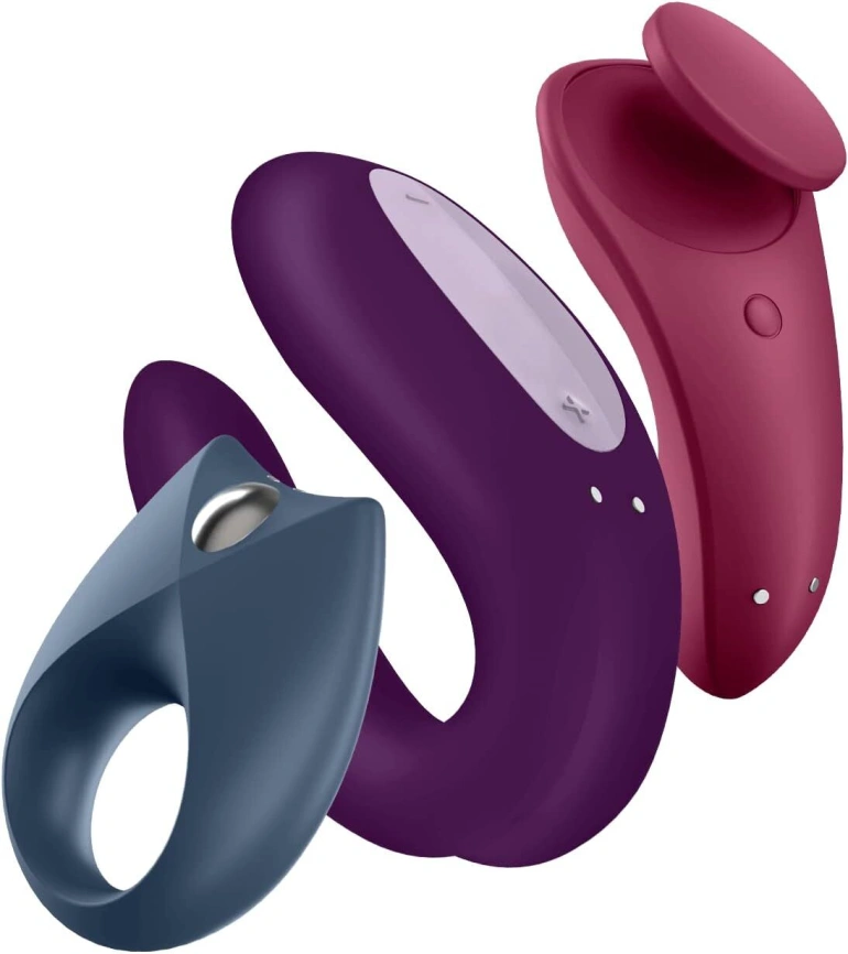 Набор Satisfyer Partner Box 3 (Double Joy, Sexy Secret + Royal One) фото 1