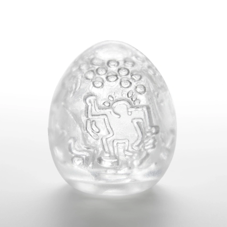 Мастурбатор-яйцо Tenga Keith Haring Egg Dance фото 2
