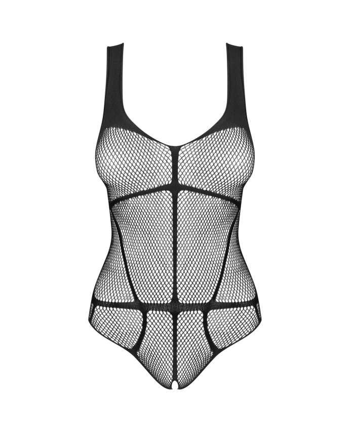 Еротичне боді з доступом Obsessive B336 crotchless teddy S/M/L фото 3