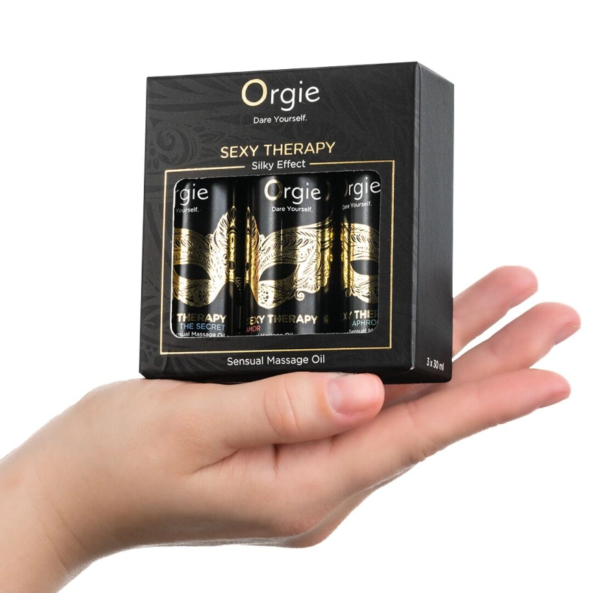 Набор массажных масел Orgie – Sexy Therapy Mini Size Collection (3х30 мл) фото 2