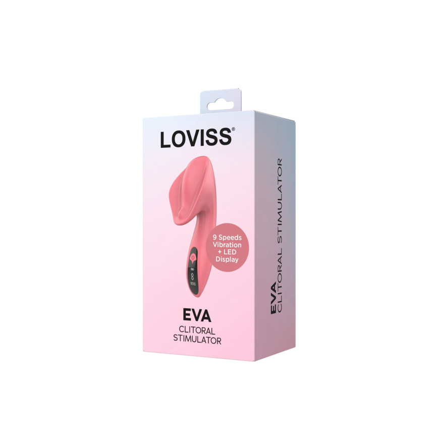 Вібратор для клітора та вульви Loviss Eva Clitoral Stimulator, 9 режимів фото 6