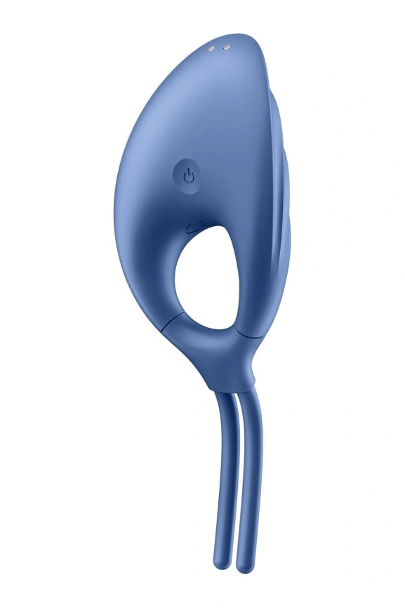 Эрекционное виброкольцо лассо Satisfyer Swordsman Blue, крепкая фиксация, 10 режимов, мощный мотор фото 2