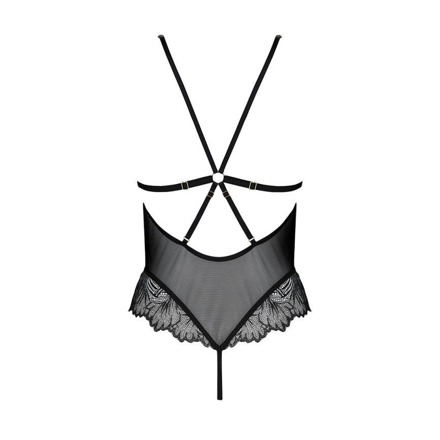 Боді Passion DELIENA BODY XXL/XXXL, black фото 10