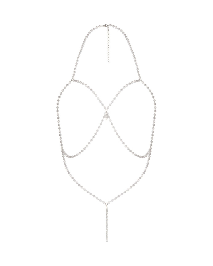 Прикраса на груди Obsessive Lyxa jewelry cupless bra фото 2