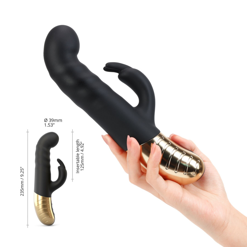 Вібратор Dorcel G-STORMER зі зворотно-поступальним рухом головки, стимуляція точки G фото 6