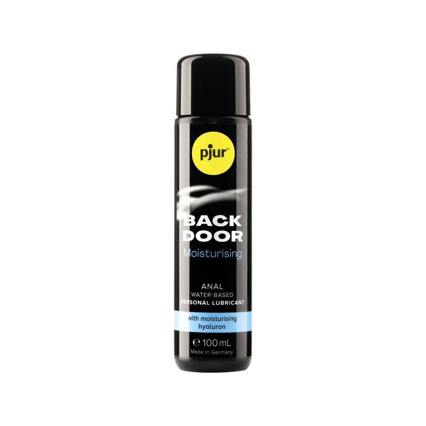 Анальний лубрикант pjur BACK DOOR Moisturising 100 мл, на водній основі, з гіалуроном, ефект силікону фото 4