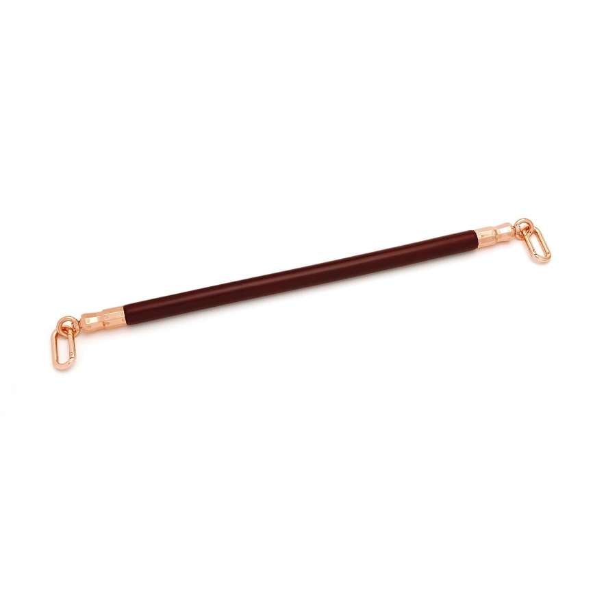 Фиксатор-распорка для ног или рук Liebe Seele Wine Red Spreader Bar, дерево + натуральная кожа фото 1