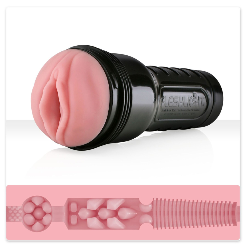 Мастурбатор-вагіна Fleshlight Pink Lady Destroya Нова текстура фото 1