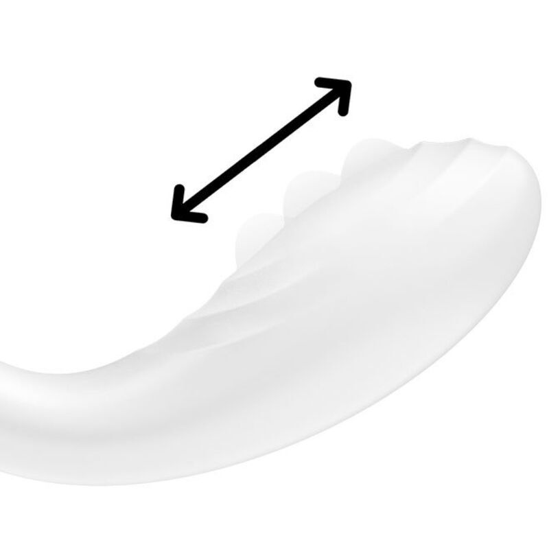 Вібратор із перлинною стимуляцією точки G Satisfyer Rrrolling Pleasure White фото 2