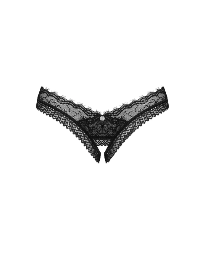Трусики Obsessive Medilla crotchless thong XS/S фото 3