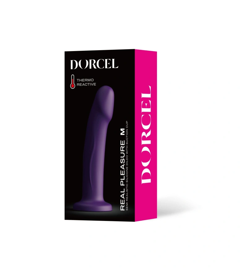 Фаллоимитатор Dorcel Real Pleasure M Purple фото 6