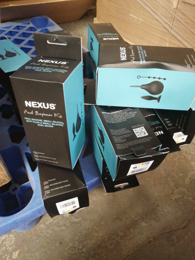Набір новачка для анальної стимуляції Nexus ANAL BEGINNER KIT (м'ята упаковка!!!) фото 2