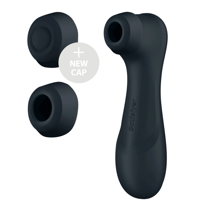 Вакуумный клиторальный стимулятор Satisfyer Pro 2 Generation 3 with Liquid Air Dark Grey фото 2