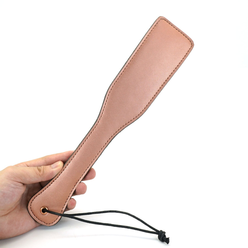 Паддл Liebe Seele Rose Gold Memory Paddle, обтягнутий натуральною шкірою, рожеве золото фото 5