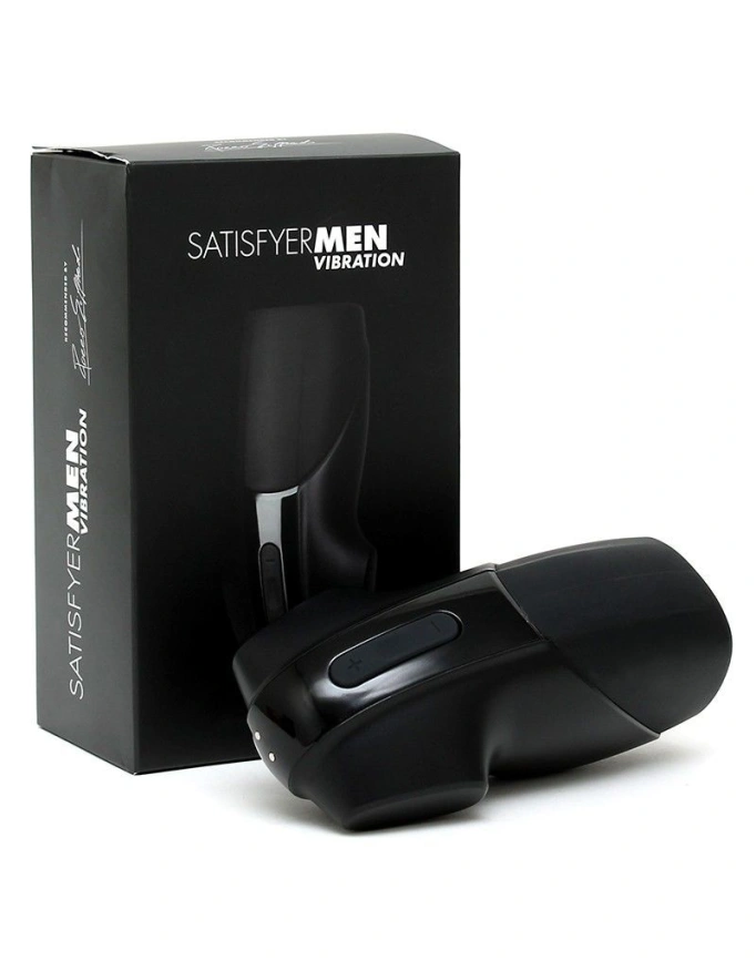 Мастурбатор Satisfyer Men Vibration имитатор минета с вибрацией, стимуляция головки фото 9