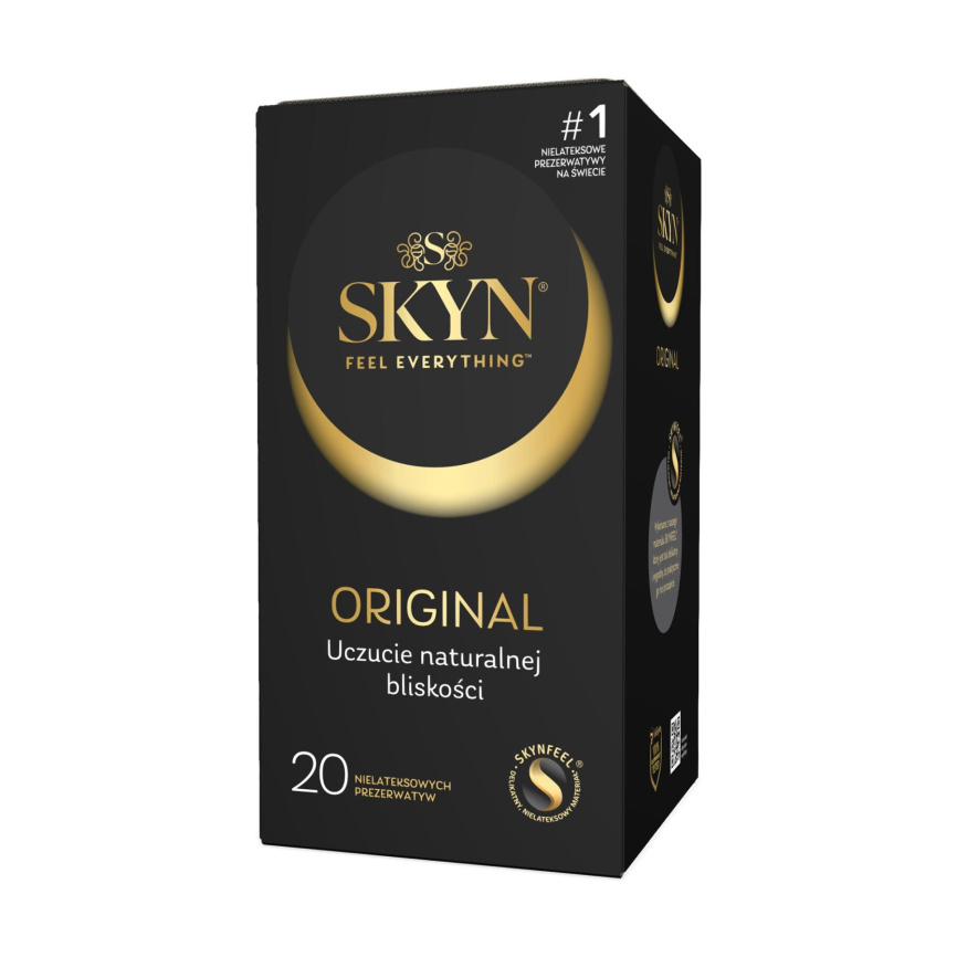 Безлатексні преміум-презервативи SKYN Original 20 шт фото 1
