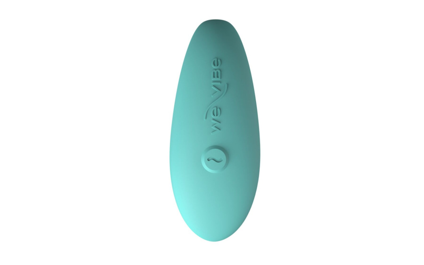Смарт-вібратор для пар We-Vibe Sync Lite Aqua, 10 віброрежимів, можна поєднувати з проникним сексом фото 4