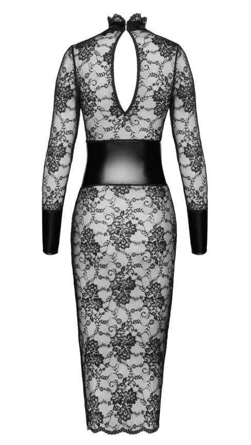 Платье Noir Handmade F375 Noirelle Lace Corset Midi dress L фото 8