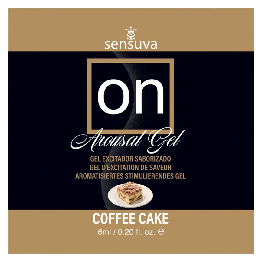 Пробник возбуждающего геля Sensuva - ON for Her Arousal Gel Coffee Cake (4 мл) фото 2