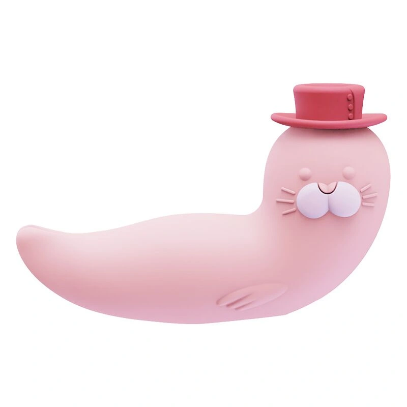 Вакуумный вибратор KISSTOY Franky Pink фото 1