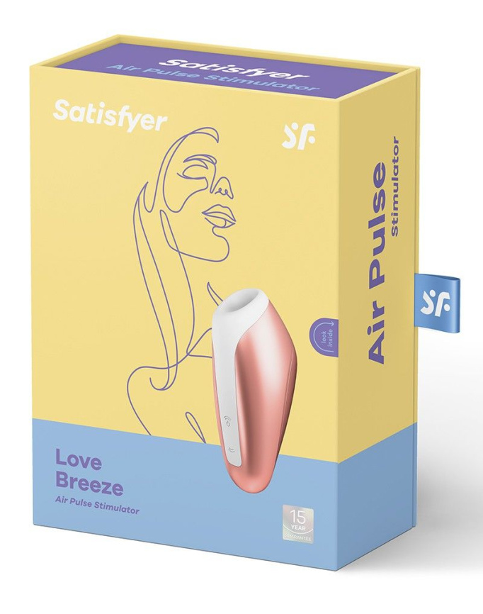 Мініатюрний вакуумний стимулятор Satisfyer Love Breeze Copper фото 3