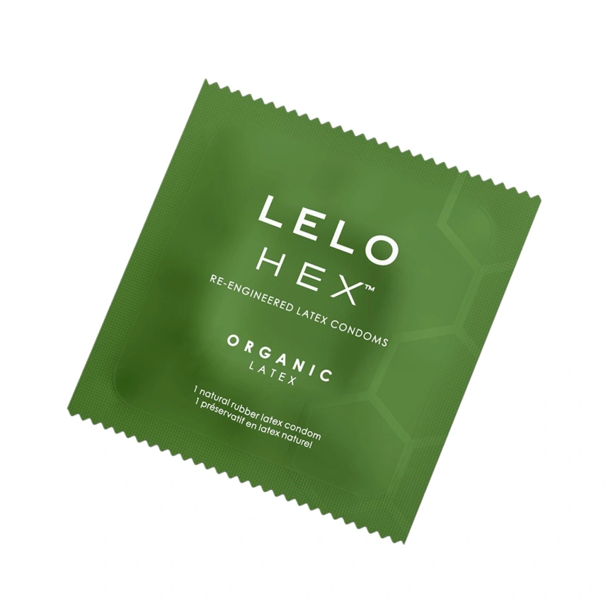 Презервативы LELO HEX Condoms Organic 36 Pack, тонкие и суперпрочные фото 3