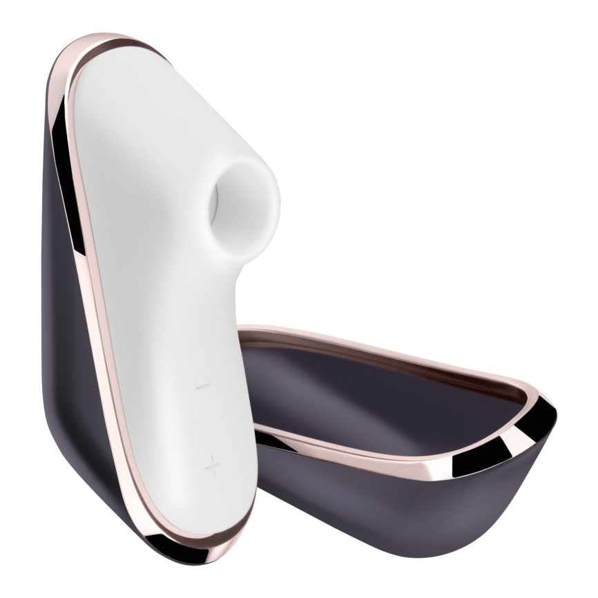 Вакуумний кліторальний стимулятор Satisfyer Traveler, корпус-чохол на магнітах фото 1