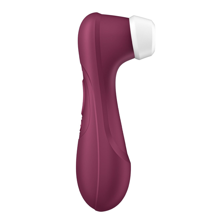 Вакуумний кліторальний стимулятор Satisfyer Pro 2 Generation 3 with Liquid Air Connect App Wіnе Red фото 3