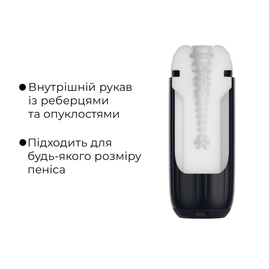Інтерактивний смарт-мастурбатор з вібрацією та посмоктуванням Svakom Sam Neo 2 фото 14