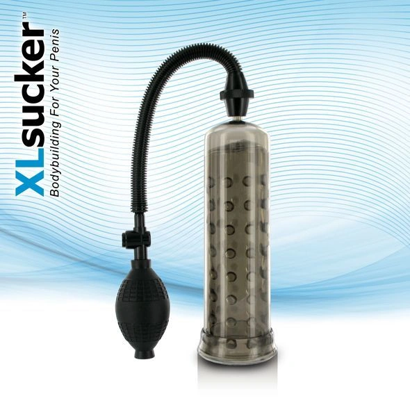 Вакуумная помпа XLsucker Penis Pump Black для члена длиной до 18см, диаметр до 4см фото 1