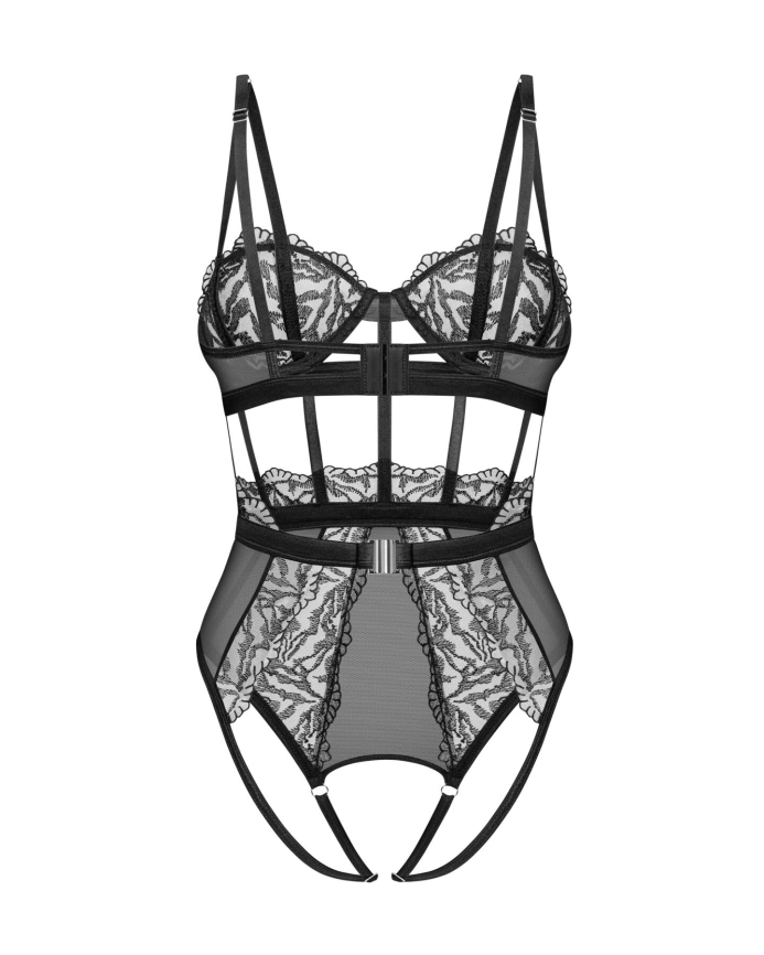 Боди Obsessive Hersis crotchless teddy S/M фото 8