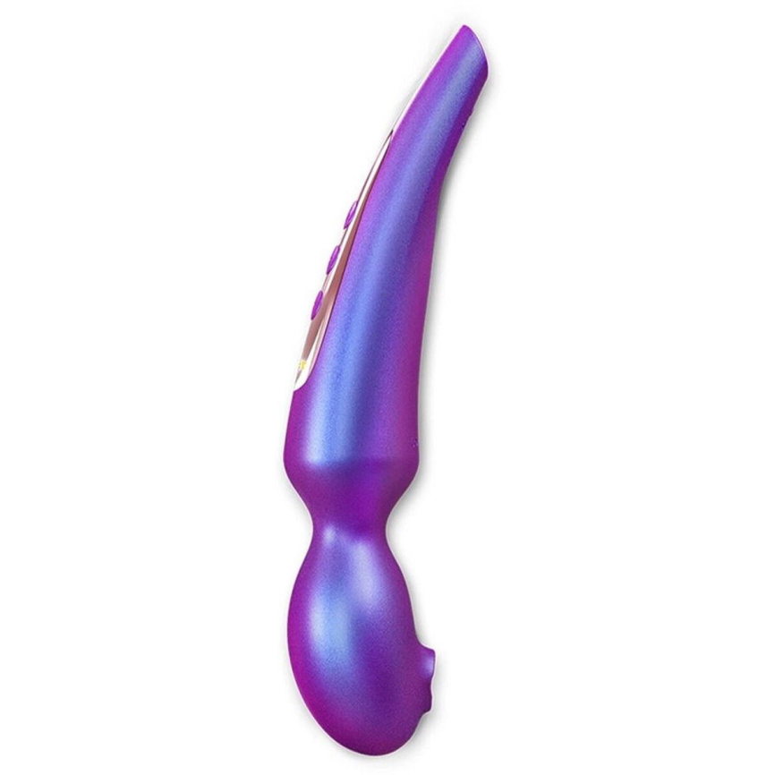 Стимулятор для клітора Love To Love Pleaser Iridescent Night, ефект постукування, 5 режимів фото 1