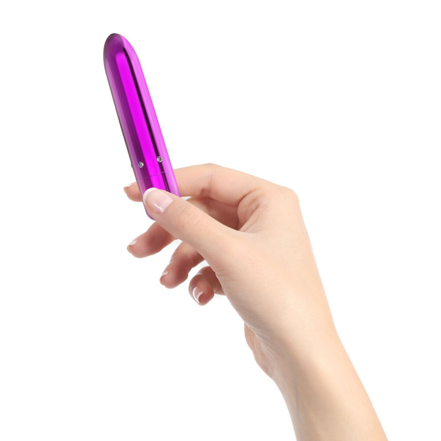 Віброкуля PowerBullet - Pretty Point Rechargeable Bullet Purple фото 3