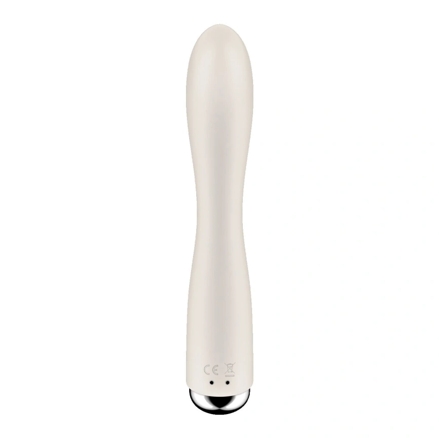 Вибратор-кролик с ротацией Satisfyer Spinning Rabbit 1 Beige, 3 мотора фото 4