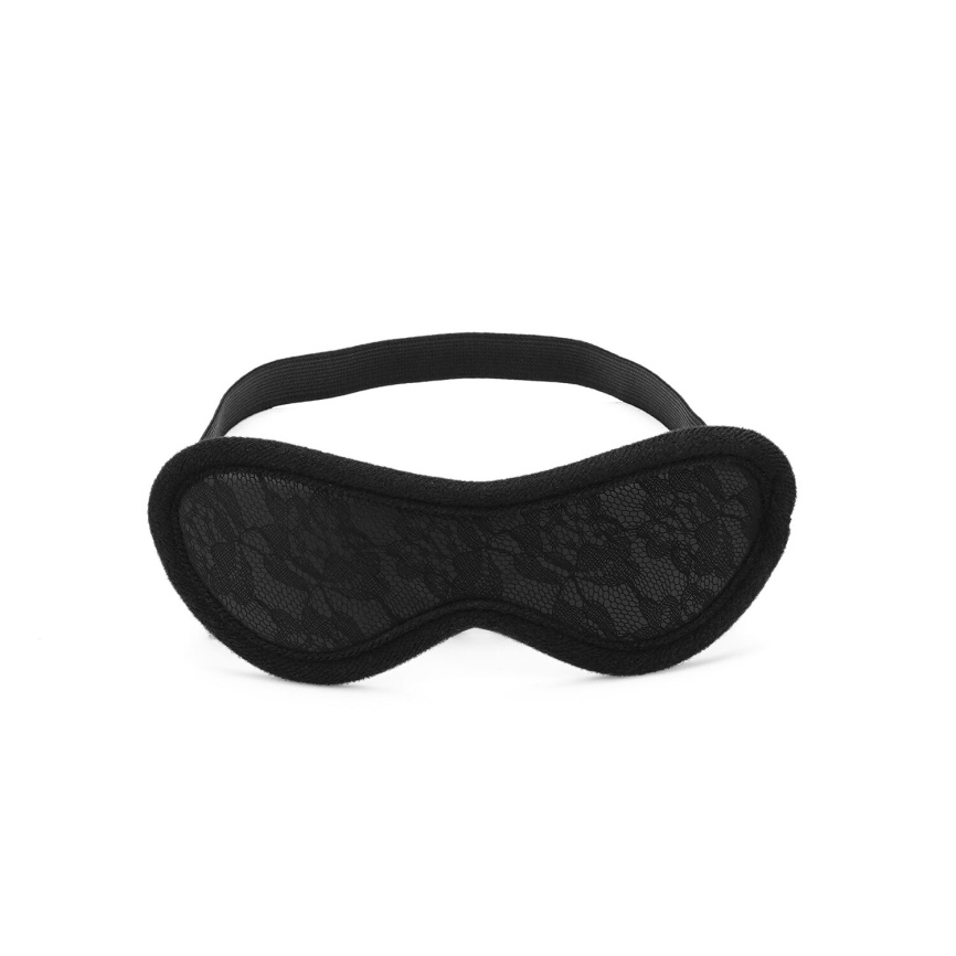 Набір Liebe Seele Black Lace and Neoprene 11pcs Bondage Kit, анальна пробка з кристалом, віброкуля фото 4