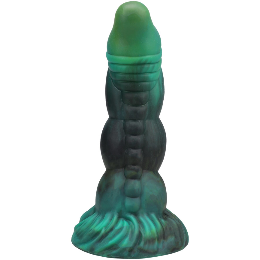 Фентезійний фалоімітатор Doc Johnson Vac-U-Lock x Fantasy Fuckers Green Serpent фото 4