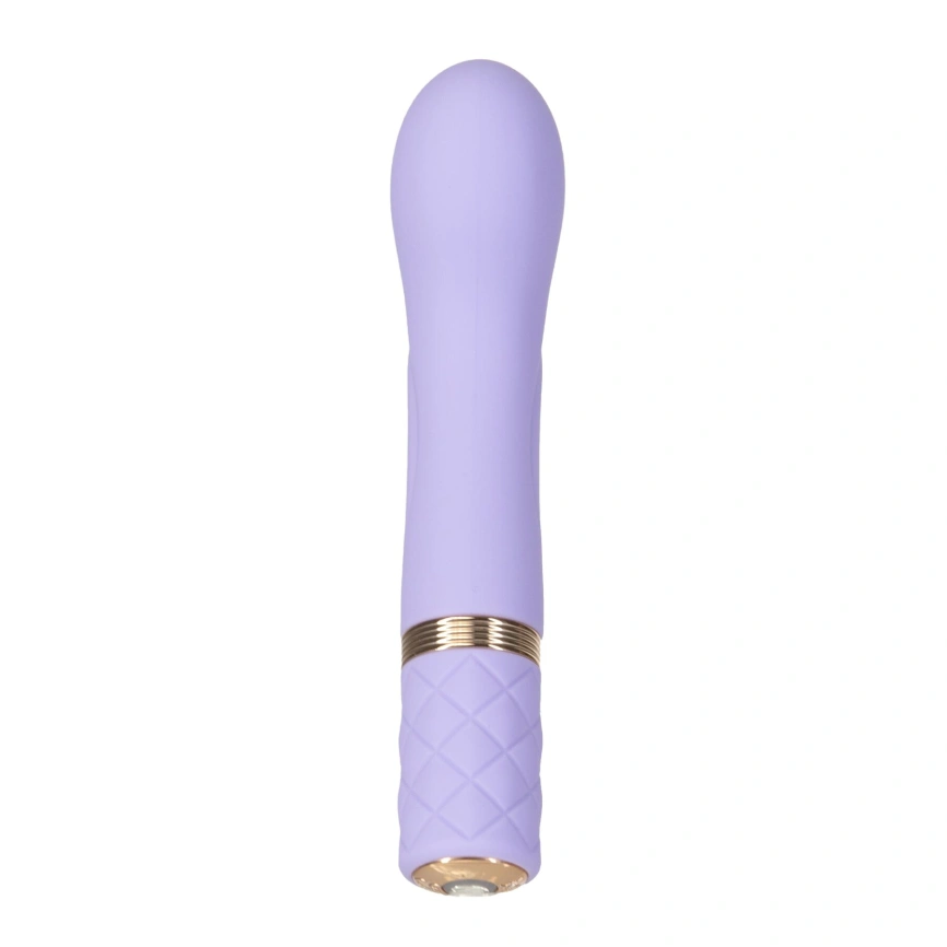 Роскошный вибратор Pillow Talk Sassy Purple Special Edition, Сваровски, повязка на глаза+игра фото 2