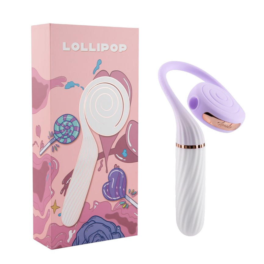 Пульсатор з вакуумною стимуляцією Otouch LOLLIPOP Purple фото 7