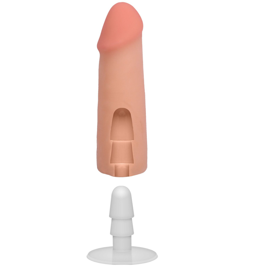 Фалоімітатор Doc Johnson The Realistic Cock ULTRASKYN - 5 Inch Vanilla фото 6