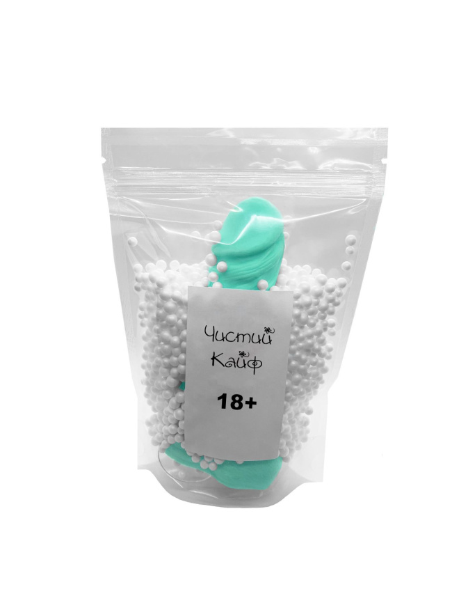 Мило у формі пеніса Чистий Кайф Turquoise size M, крафтове мило-член, натуральне фото 4